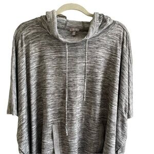 Talbots Grey one size sweatshirt in good condition can fit plus size